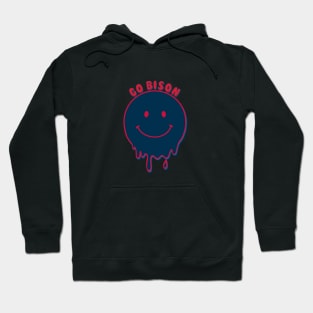 Howard university dripping smiley Hoodie